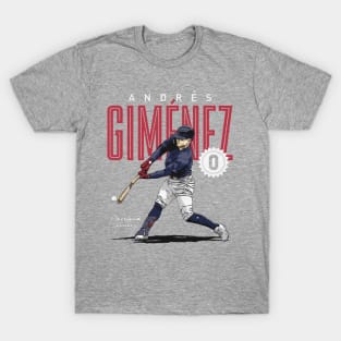 Andres Gimenez Cleveland Card T-Shirt